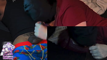 Preview 2 of Small Egg Girls - Bust a nut on my face even though he wanted to fuck my pussy