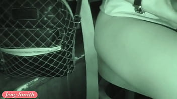 Preview 3 of Sexy Outoor - Pantyhose flashing at bar. Jeny Smith