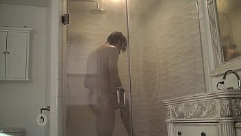 Preview 1 of Jilan Janson Hd - Matthias Christ rubbing cock in the shower