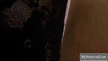 Preview 2 of Homoo Sex - Big boobs tranny gives a blowjob and gets her ass slammed