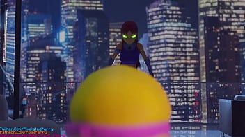 Preview 1 of Yong Boy And Old Woman Xnxx - Pixel-Perry - Starfire x Kitten