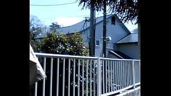 Preview 1 of Rep Xxxx Video Fullhd - Tsukasa exposes herself to the people behind the fence.