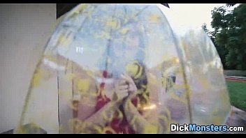 Preview 1 of Gang Bang With Animal - Black Cock Makes Her Happy 02
