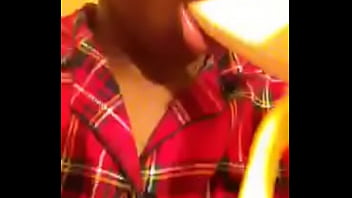 Preview 2 of Xxx Wwwgordasxxx - Black girl imitates giving head for her horny boyfriend