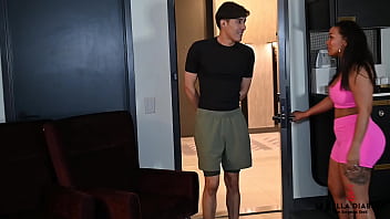 Preview 2 of Avtubes Com - Super Hot Cock Hungry Milf Makes Son&#039_s Friend CREAMPIE HER!!!