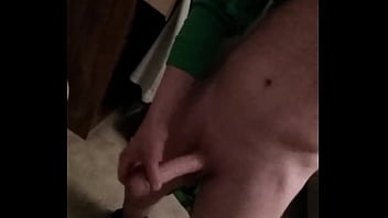Preview 2 of Ally Kay Sizzling Blonde Fucked - Amature stud jerks his big cock