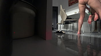 Preview 4 of Seal Pack Xx Friend - Woman cheated on her husband with his best friend at home in the kitchen. Real cheating.