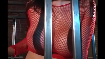 Preview 1 of Force Mouvi - Gianna Michaels Sucks Dick From A Cage