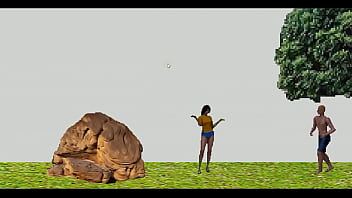 Preview 1 of Film Semi Sub Indo - Samba lady new 2024 hentai game sex gameplay