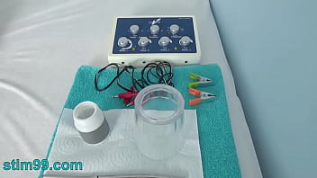 Preview 1 of Best Tit Cumshot Compilation - Extreme Cervix Electrosex with sound depth into Womb