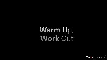 Preview 1 of Amateure Forced Orgasm - Cherry Tess Warm Up Work Out HD_ blowjob,  gonzo,  hardcore,  blonde,  small-tits,  pornstar,  hd,  1080p, 