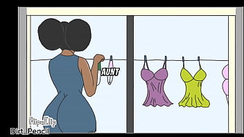 Preview 3 of Xxxx S X E Bb - My Step Cousin hanging washing not wearing panties