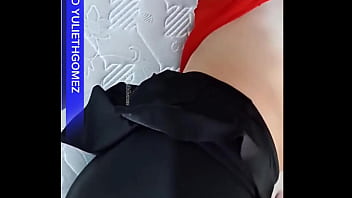 Preview 2 of Miya Khalifa Boobs Kiss Fuck - La peque&ntilde_a hermanastra y su mejor amiga tetona quer&iacute_an grabar un video sexual