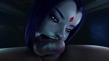 Preview 4 of Hotmaza Mom And Son - Raven the deep throat queen