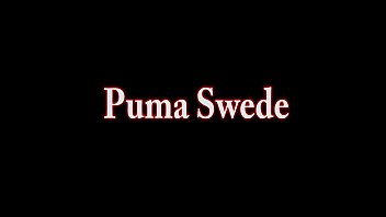 Preview 1 of Time Stop Baby School - Puma Swede Strips out of Stockings to Cum!