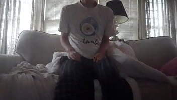 Preview 1 of Wet Tshirt Piss - couch strip