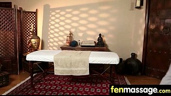 Preview 1 of Baby Share Men - Deepthroat Blowjob From Big Tits Massage Girl 13