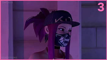 Preview 1 of Letalgirls Sex - KDA Ahri Akali Casting Call Try not to Cum JOI