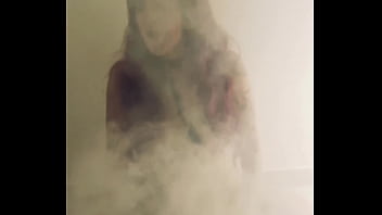Preview 3 of Virjinity Break - Fucks myrself with an inflatable Dildo,  Red-haired Teenage Girl in the smoke of a hookah