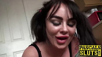 Preview 2 of Neiva Durin - Pascal bends Jaiden West and stuffs her pussy on the couch