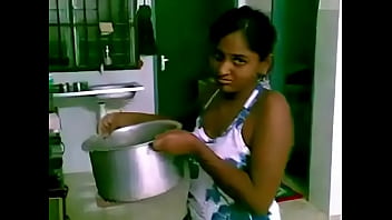 Preview 1 of Aysha Takkia - Tamil girl fucked in kitchen