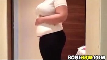 Preview 1 of Big Boobs Latina On Bang Bus - Sexy chubby babe teasing