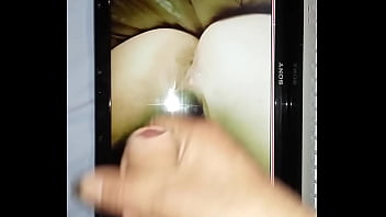 Preview 2 of Busty Blonde Two Cocks - tribute to curvyisabelle