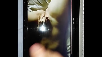 Preview 1 of Busty Blonde Two Cocks - tribute to curvyisabelle