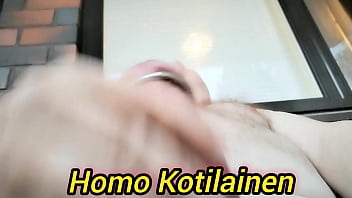 Preview 2 of Film Actor Xnxx - Homo Kotilainen jerking and cumming on his balcony in Kuopio - Jun 18,  2024