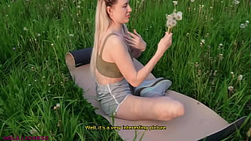 Preview 1 of Paki Teasing - What are you doing in the Forest!? Let me Give You A Ride!? I Met A Meditating Stranger and Fucked Her!