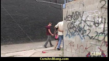 Preview 2 of Iceland Yoga Tube - Black slut used for blowjobs by a group of white men 13