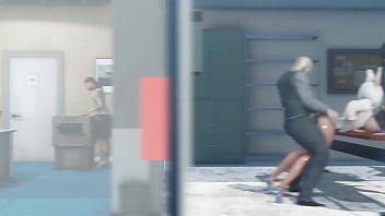 Preview 1 of Desi Hone - Hot Slut Luna gets fucked in the office