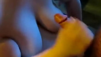 Preview 3 of Norway Xxx Private Movies - son &amp_ step daughter blowjob handjob cumshot on tits, shower titty show leg shavin