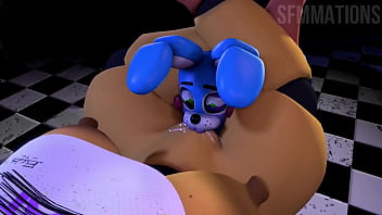 Preview 3 of Fre Milf - FNAF 2 toy bonnie folla a whithered chica