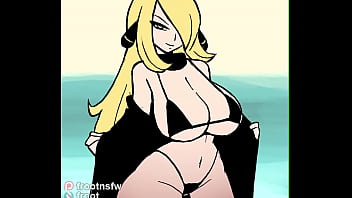 Preview 2 of Kanada Sex Moves - Cynthia&#039_s reward (Pokemon hentai)