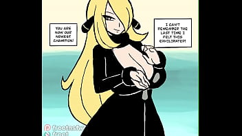 Preview 1 of Kanada Sex Moves - Cynthia&#039_s reward (Pokemon hentai)