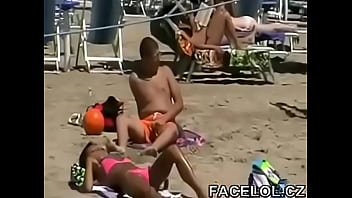 Preview 2 of Big Sxe Xxx Semi - Cachondo a la playa