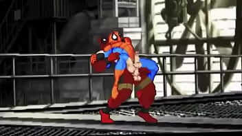 Preview 2 of Animal Sxe Girls - Deadpool Fucks Spiderman Mugen