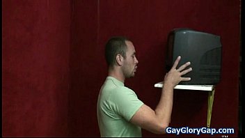 Preview 1 of Sexy Mette Cum Swallowing - Muscular black dude fucked by white dude 24