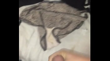 Preview 2 of Vh1 Star - cumshot on bra and panties
