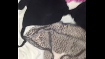Preview 1 of Vh1 Star - cumshot on bra and panties