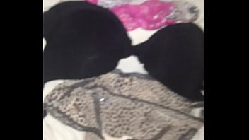 Preview 4 of Vh1 Star - cumshot on bra and panties