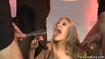 Preview 3 of Insane Female Cum Eat - Extreme slut guzzles pee