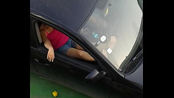 Preview 3 of Kianna Dioar - Sexy Arab girl horny in public