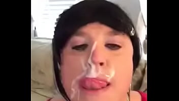 Preview 3 of Pramugari Vs Pilot Porno - cum eating sissy crossdresser