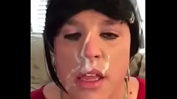 Preview 4 of Pramugari Vs Pilot Porno - cum eating sissy crossdresser