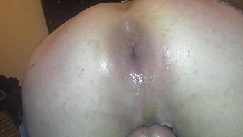 Preview 4 of Classic Father Force Daughter - playing and farting with my buttplug x