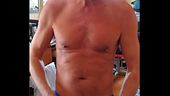 Preview 4 of Sister Brother Sexxx 2019 - It&#039_s almost winter in Buenos Aires and cold so Pervy PapiFachero is remembering his thong play last summer! Nothing like ...