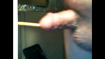 Preview 1 of Piss By Troc - Yellow plastic in dick 1