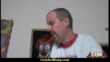 Preview 2 of Shemale Cocksuckers - Black sluts mouth used by group of white cocks 29